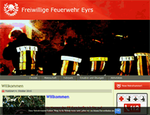 Tablet Screenshot of feuerwehr-eyrs.com